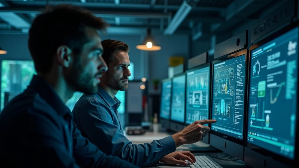 Tech team in Orange County using AI-powered tools for software dev workflows, automation, and analytics