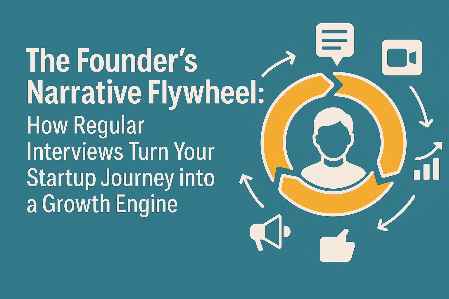 The Founder’s Narrative Flywheel: How Regular Interviews Turn Your Orange CountyStartup Journey into a Growth Engine