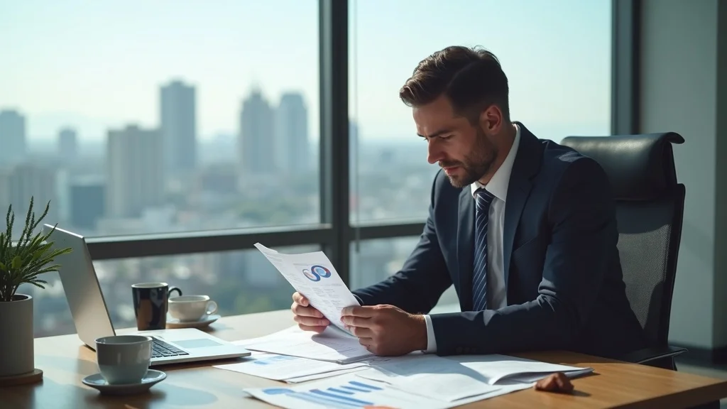 Experienced Orange County investor reviewing fintech compliance diligence checklist and pitch deck from a startup fintech compliance Orange County founder