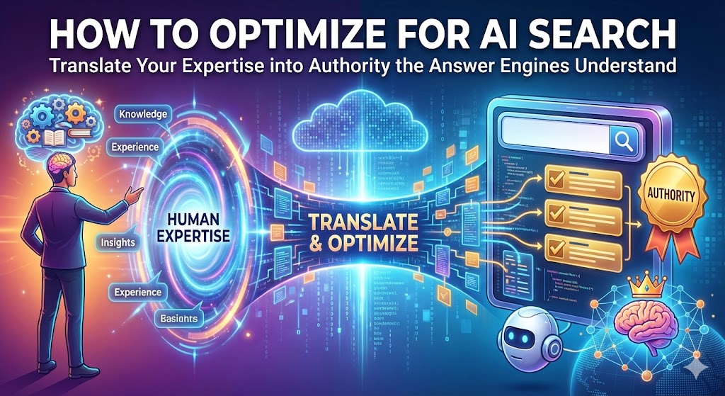 How to Optimize for AI Search in 2026: Translate Your Expertise into Authority the Answer Engines Understand