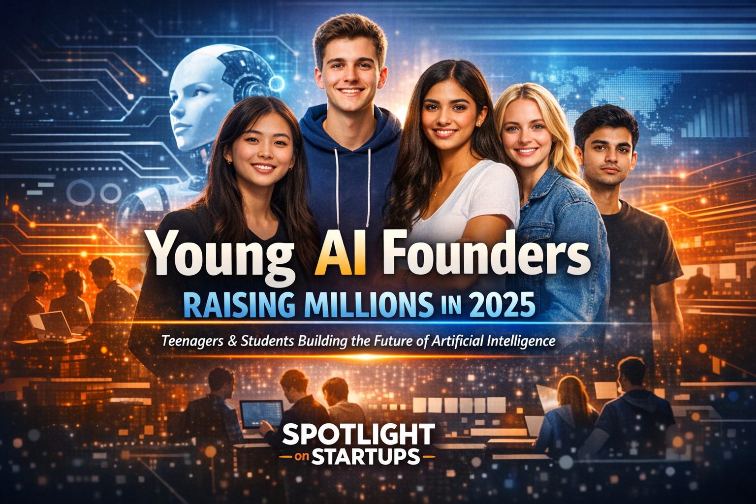 Young AI Founders Raising Millions in 2026: How Teenagers and Students Are Building the Future of Artificial Intelligence