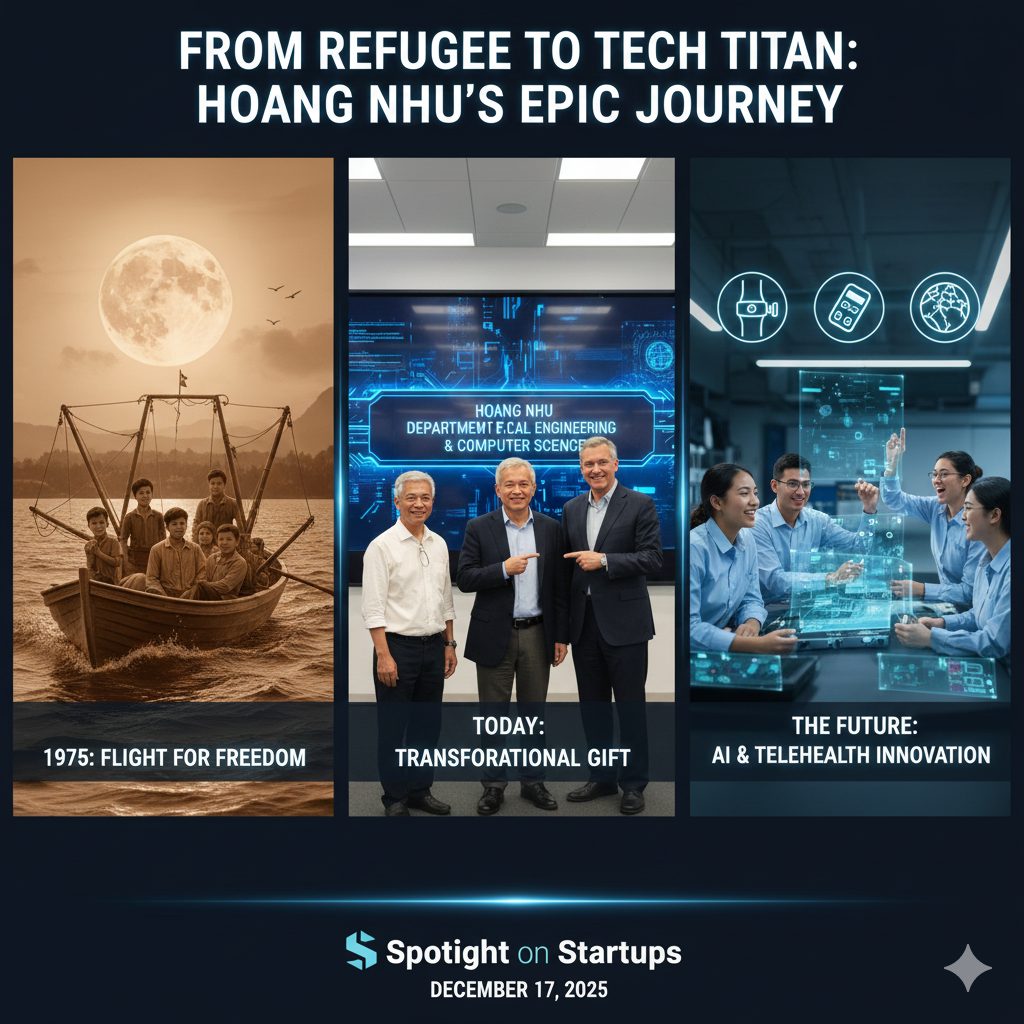 Tech Entrepreneur Hoang Nhu: From Refugee to Naming the UCI Department of Electrical Engineering and Computer Science