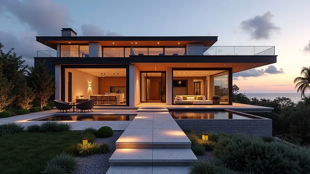 Luxury Newport Coast home used to promote local real estate answer engine optimization strategies.