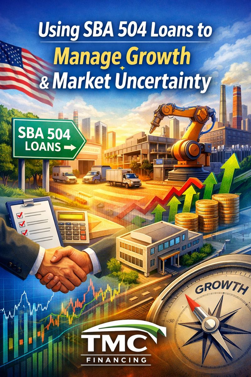 TMC Financing News: How Financial Experts Recommend Using SBA 504 Loans to Manage Growth and Market Uncertainty
