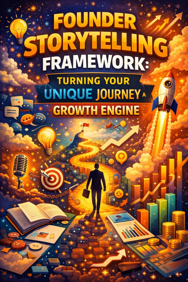 Founder Storytelling Framework: Turning Your Unique Journey into a Growth Engine