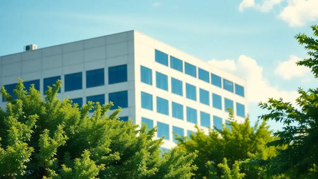 hvac failures virginia summer: air conditioning unit on modern commercial building exterior during scorching Virginia summer