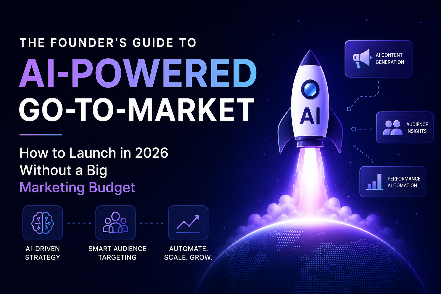 The Founder’s Guide to AI-Powered Go-to-Market: How to Launch in 2026 Without a Big Marketing Budget