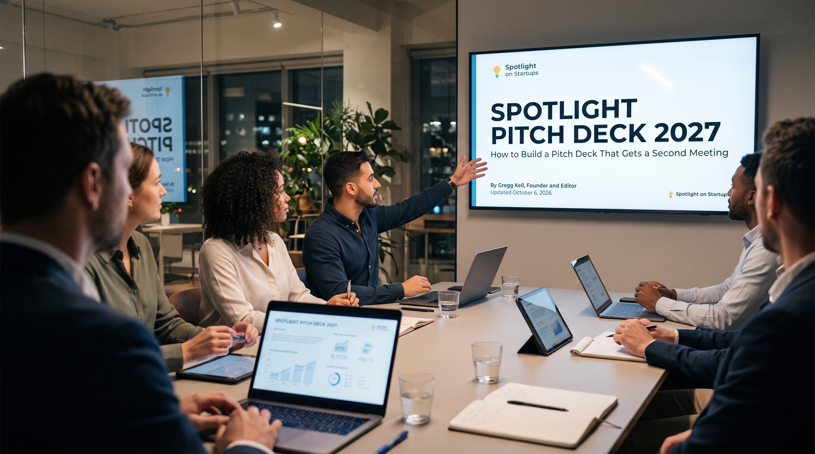 Spotlight Pitch Deck 2027: How to Build a Pitch Deck That Gets a Second Meeting