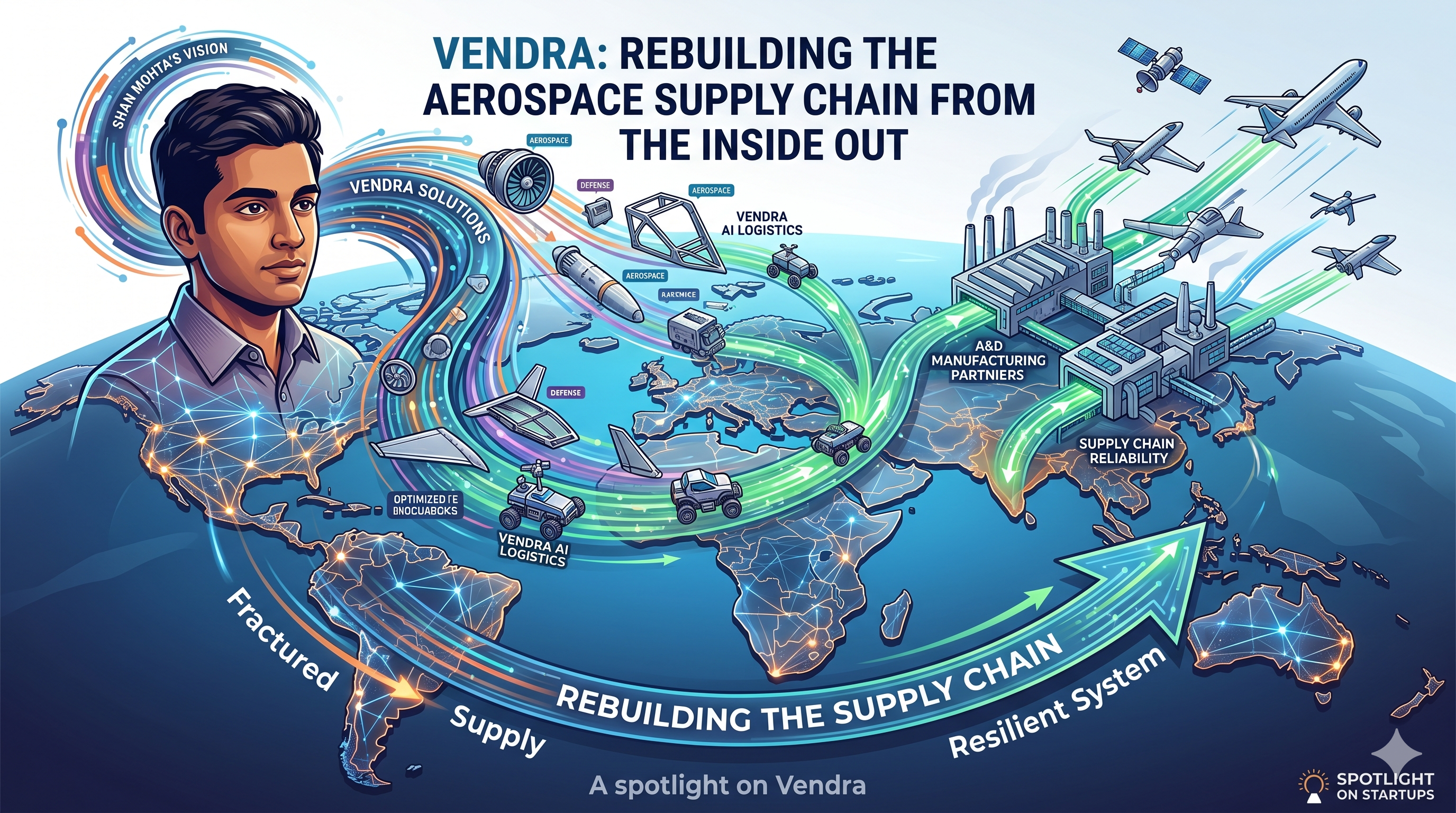 Vendra News: How Shan Mohta Is Rebuilding the Aerospace and Defense Manufacturing Supply Chain From the Inside Out