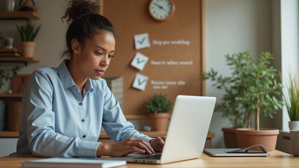 Entrepreneur applying online to multiple AI directories for brand visibility
