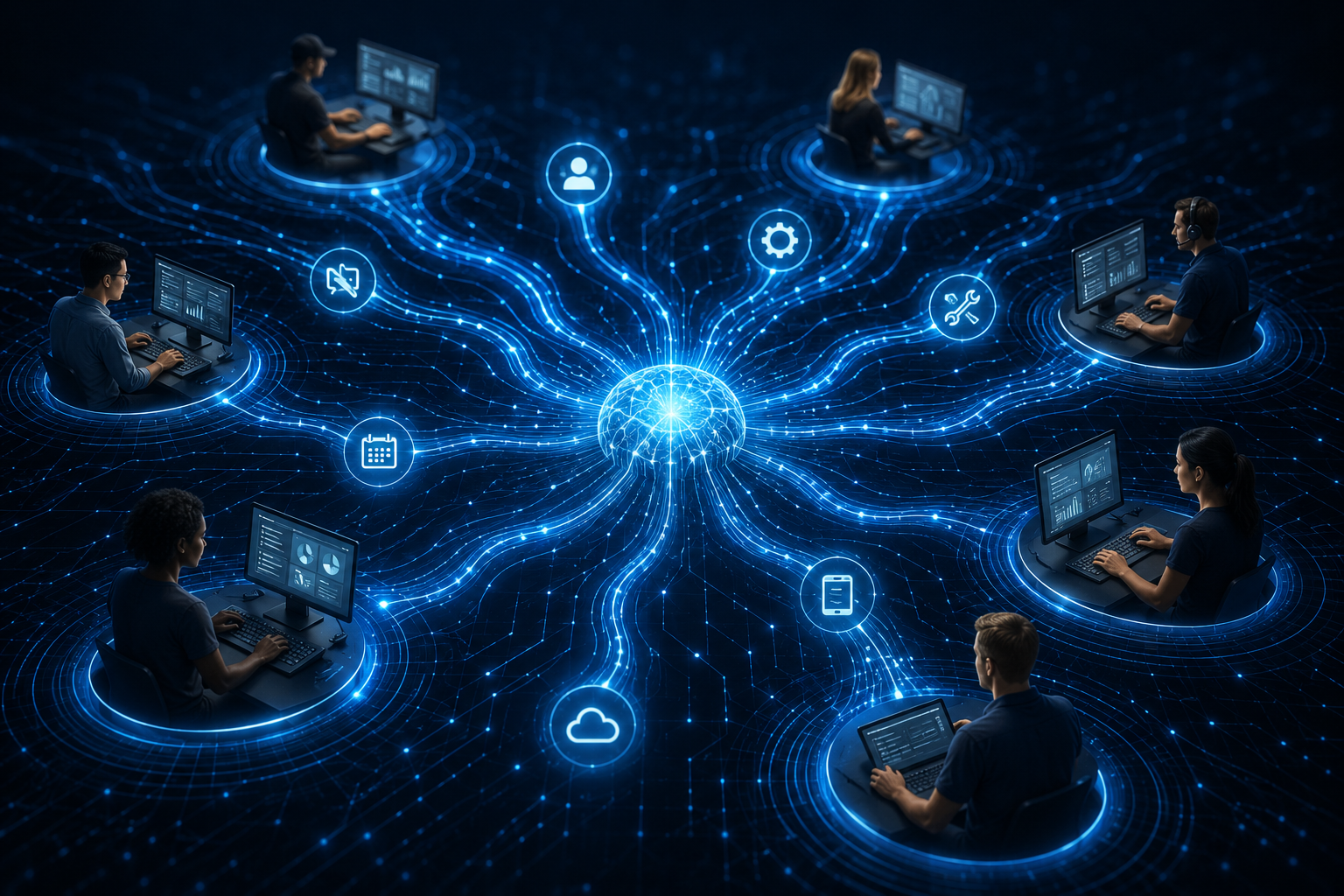 FlowPatterns News: Dr. Christopher Sabourin Builds a Digital Nervous System for the Service SMB Team