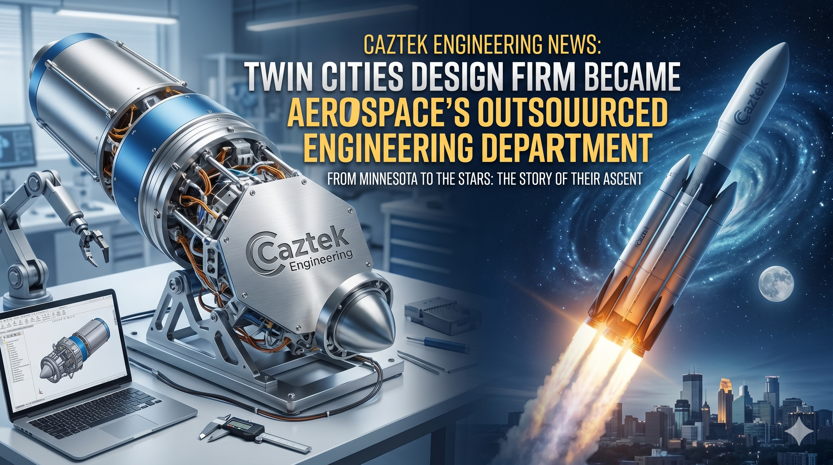 Caztek Engineering News: How a Twin Cities Design Firm Became Aerospace’s Outsourced Engineering Department