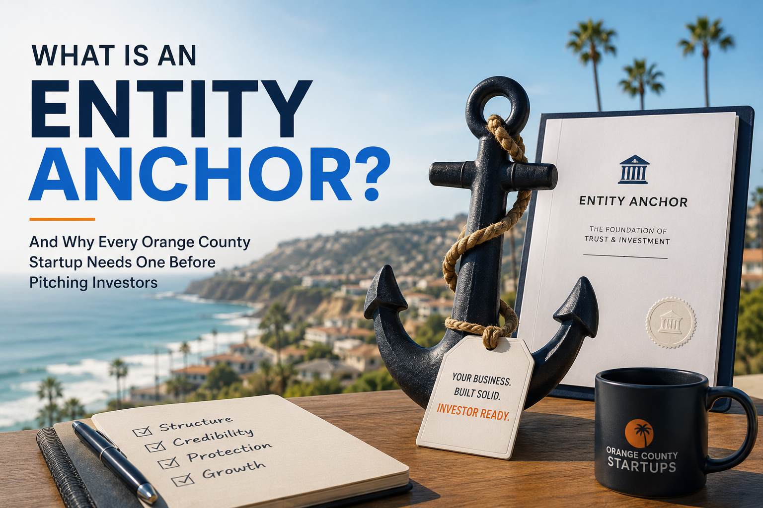 What Is an Entity Anchor — And Why Every Orange County Startup Needs One Before Pitching Investors