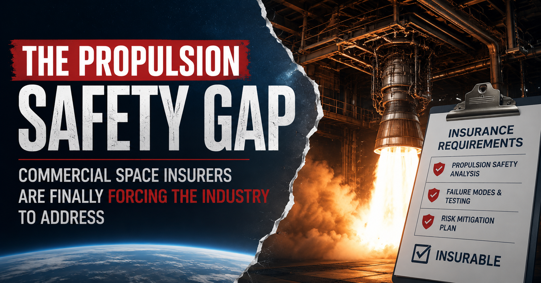 New Space Laboratories News: The Propulsion Safety Gap Commercial Space Insurers Are Finally Forcing the Industry to Address
