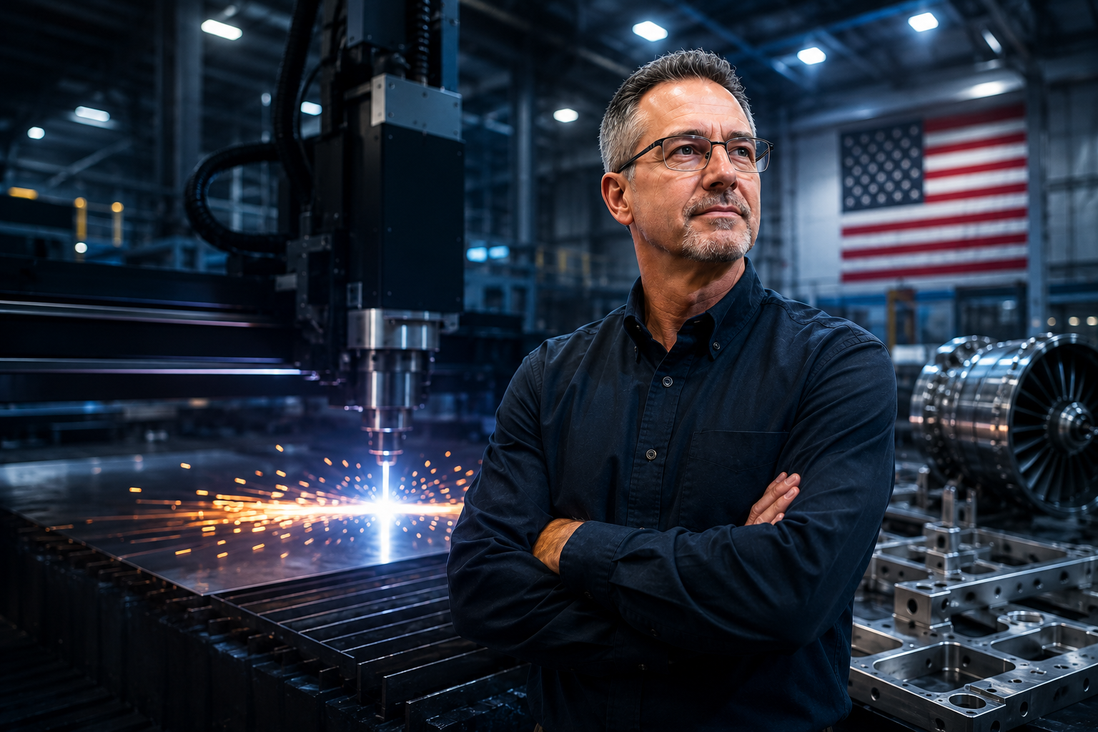 Serra Laser Center News: Glenn Kline Built a 24 Hour Cutting Operation for Aerospace’s Most Urgent Programs