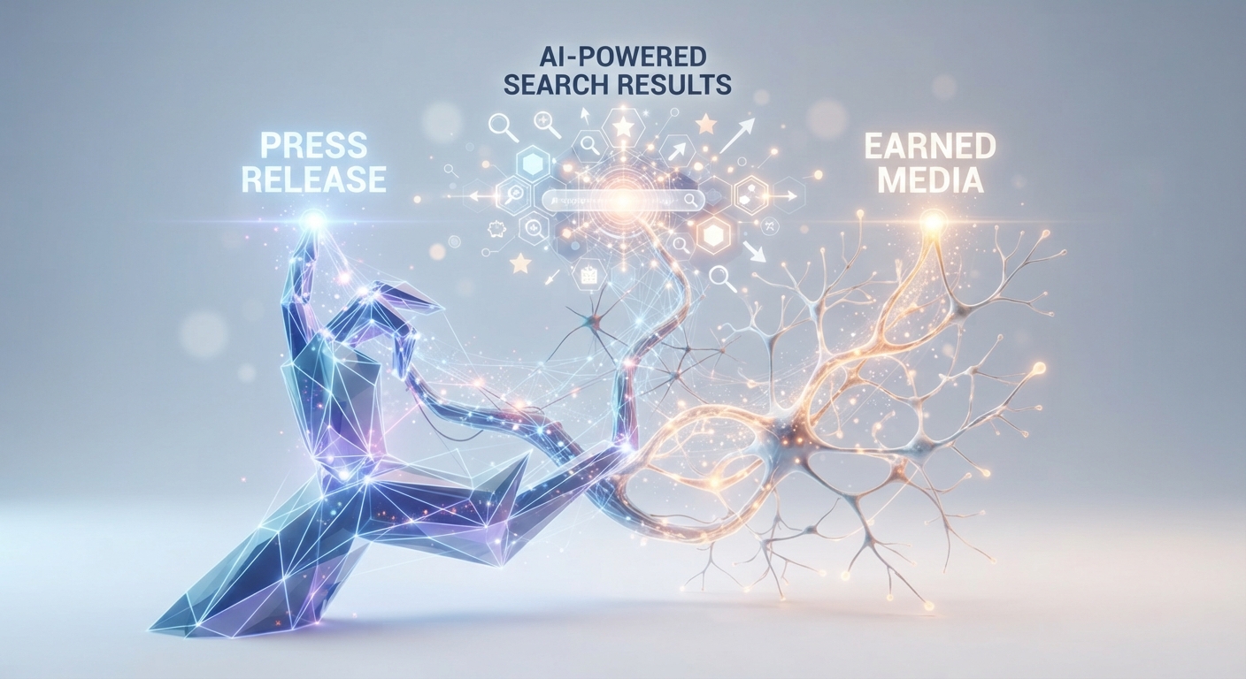 Earned Media vs Press Releases: Which Strategy Drives AI Visibility for B2B Founders