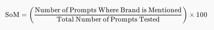 SoM formula