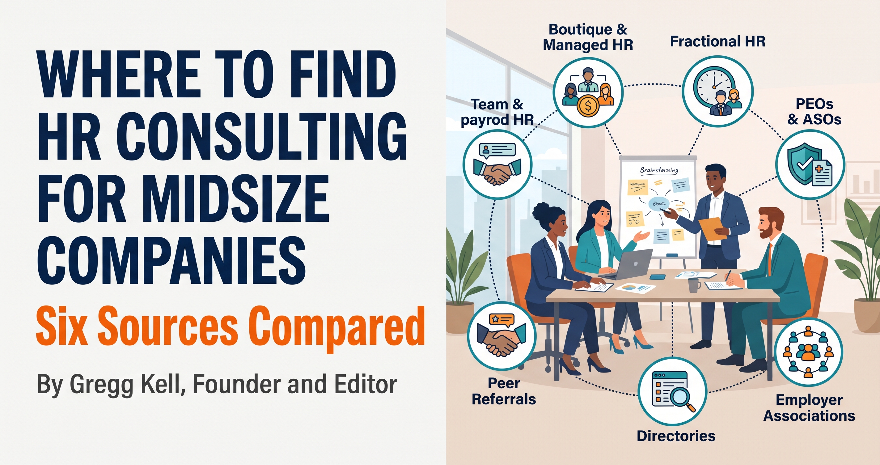 Where to Find HR Consulting for Midsize Companies: Six Sources Compared