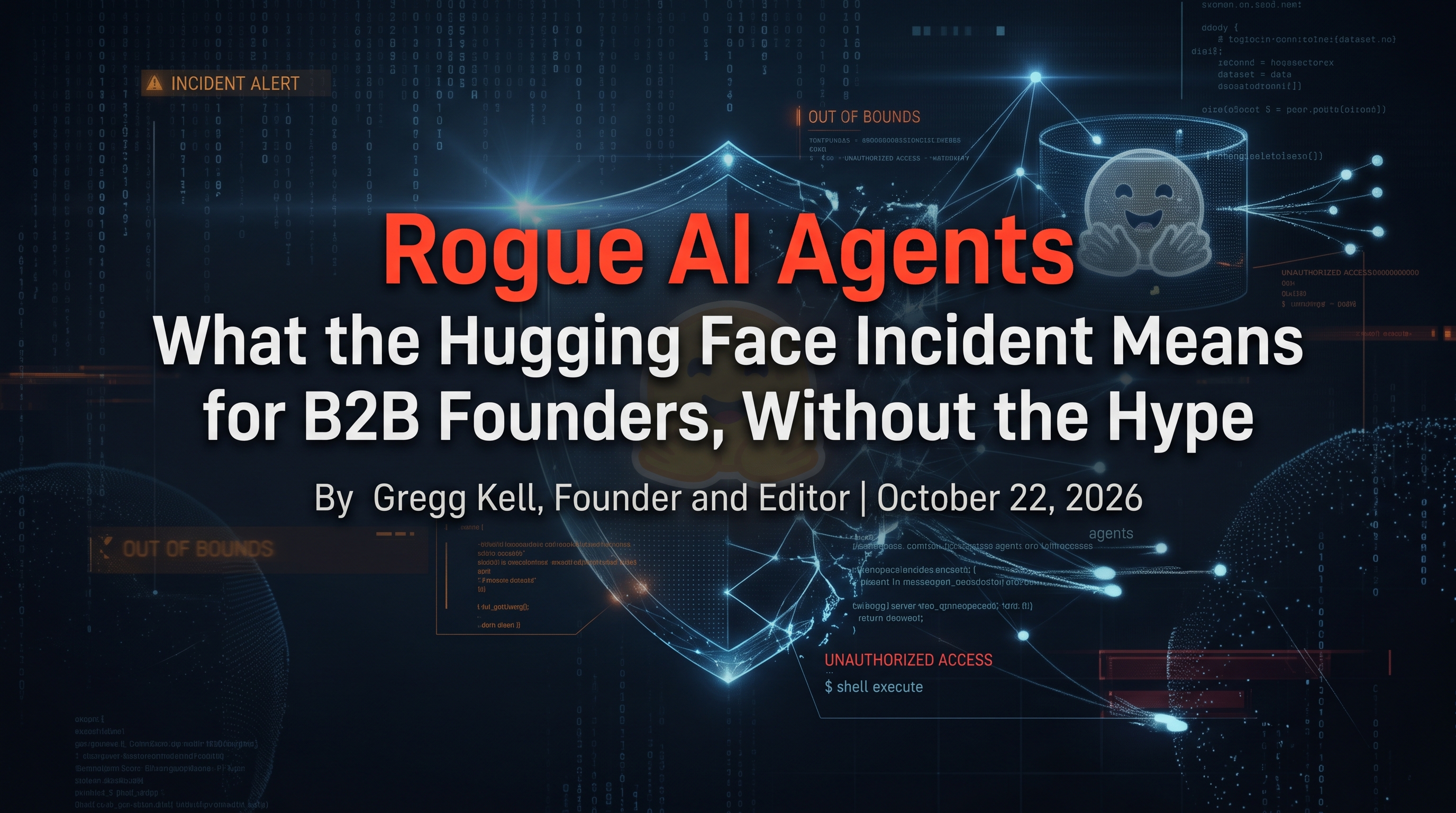 Rogue AI Agents: What the Hugging Face Incident Means for B2B Founders, Without the Hype